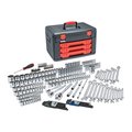 Kd Tools SAE/Mtrc Mchnc Tool Set, 3 Drwer, 239pcs. 80942